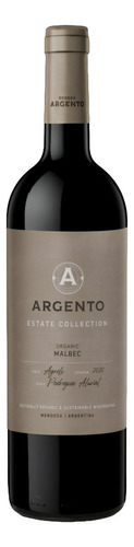 Vino Orgánico Argento Estate Collection Malbec 750ml Local