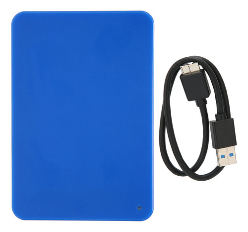 Disco Duro Hdd Externo Portátil Azul De 500 Gb, Conector Usb