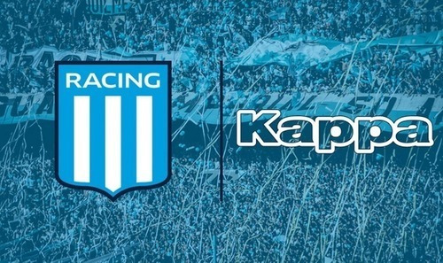 Imagen 5 de 5 de Camiseta Musculosa Racing Kappa Básquet 2022 Oficial