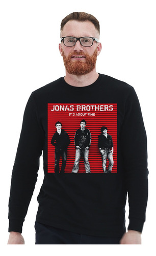 Polera Ml Jonas Brothers Its About Time Pop Abominatron