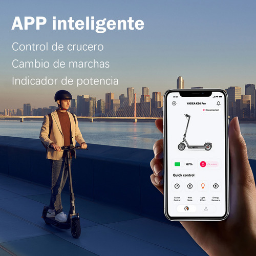 Yadea Ks6 Pro Viene El Scooter Con Sistema De Triple Frenado