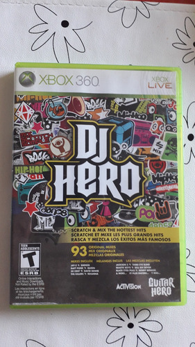 Dj Hero Original Fisico Xbox 360