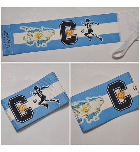 Imagen 2 de 3 de Cinta De Capitán De Maradona Mod 2