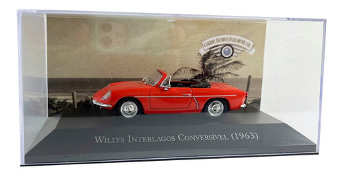Miniatura Willys Interlagos Conversível 1963 Carros Brasil