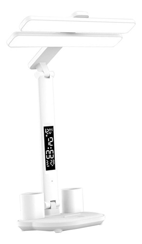 Lámpara De Escritorio Led Con Soporte Para