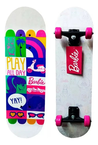 Cyc Skateboard Patineta Barbie Juguete T378316
