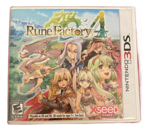 Rune Factory 4 Nintendo 3ds