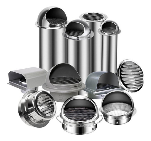 Conductos De Ventilación Para, Cubierta De 4 Pulgadas