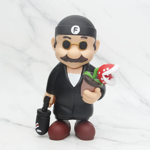 . Figuras De Acción De Pvc De Super Mario As Leon De 22 Cm