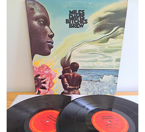 Vinilo Miles Davis,  Bitches Brew  2lp 1975 Usa Excelente