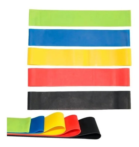 Set De Mini Bands X 5 Resistencias Banda Circular