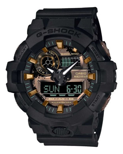 Reloj Casio G-shock Para Caballero Color de la correa Negro