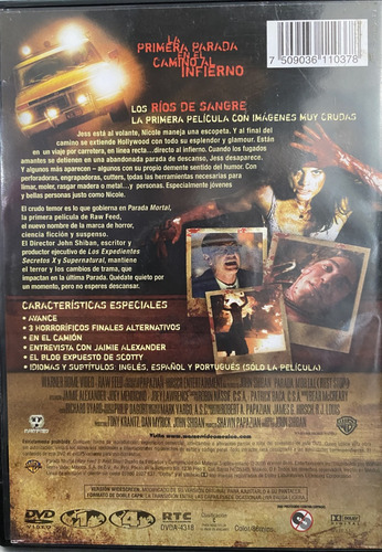 Parada Mortal: Dead Ahead /raw Feed 3: Rest Stp-pelicula Dvd (Usado)