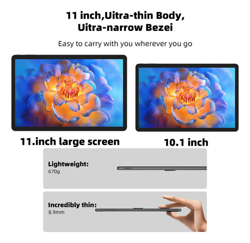 Tablet Ehfidc 11 Pulgadas Android 14 12 Gb Ram 128 Gb Rom 1