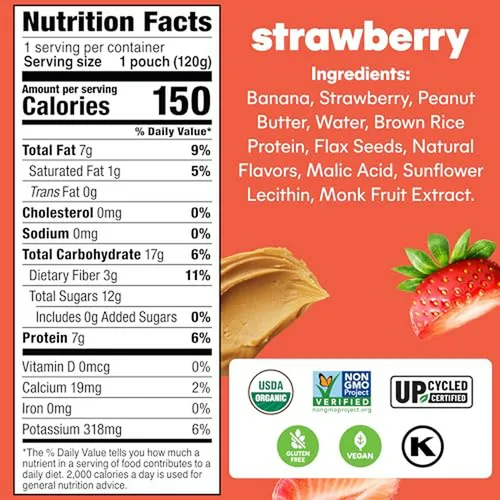 Paquetes De Smoothie Noka Superfood De Frutas Y Mantequilla