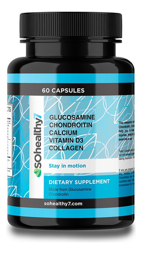 Stay In Motion: Glucosamina Condroitina - 60 Capsulas | Sh7