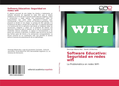 Libro: Software Educativo: Seguridad En Redes Wifi: La Probl