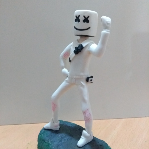 Personajes Fortnite Marshmello Omega Adornodetorta Porcelana