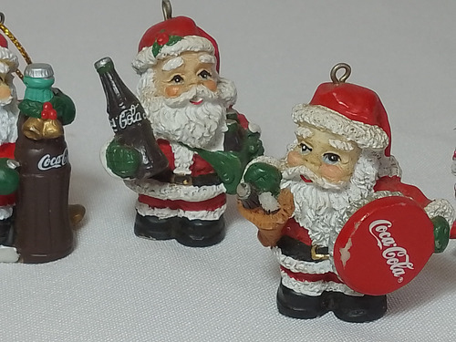 Adornos Navidad Coca Cola Coleccion Precio X 11 Rojo Navidad (Usado)