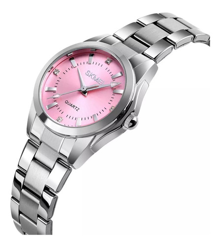 Reloj Dama Skmei 1620 Mujer Elegante  Acero Inoxidable  