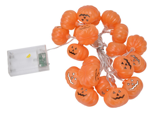 Cadena Led Decorativa De 3 Metros Con Forma De Calabaza Para