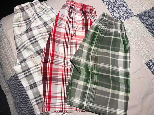 Bermudas De Chicos A Cuadros