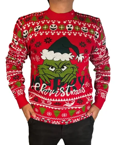 Grinch cardigan sweater hotsell