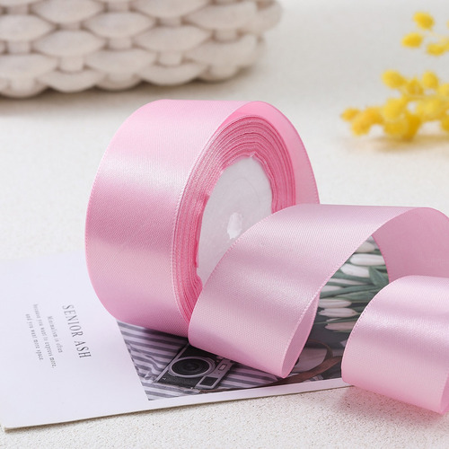 Z 5 Rollos Satinado Decoracion Colores Cintes 4cm 112.5