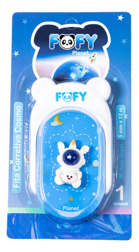 Fita Corretivo Escolar Astronauta Fofy