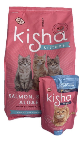 Kisha Kittens 1.5kg 2 Piezas+pouche
