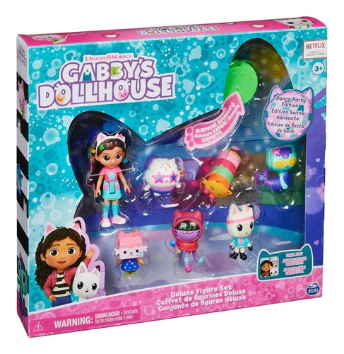 Gabby's Doll House Set De 7 Figuras Deluxe 36204 Mundotoys