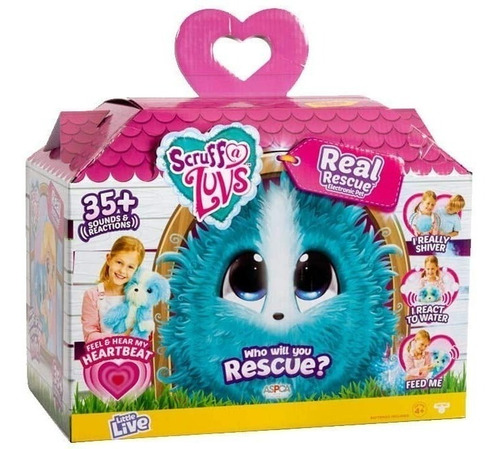 Imagen 5 de 7 de Peluche Wash Reveal Groom De Little Live Pets Scruff
