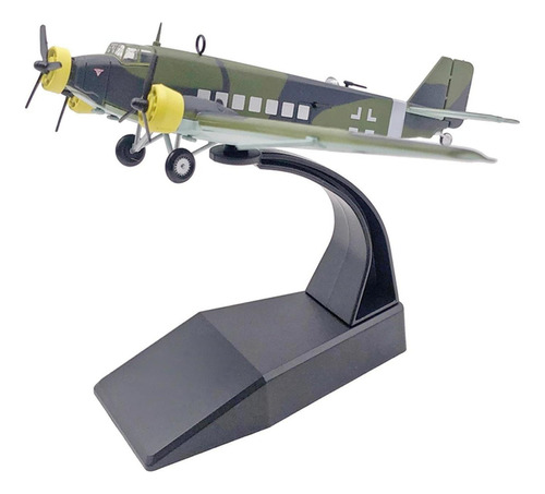 Simulación 1/144 Die Cast Ju52 Modelo De Avión, Aviación