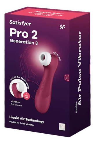 Satisfyer Succionador Clitoris Pro 2 Gen 3 Succión + Pulso