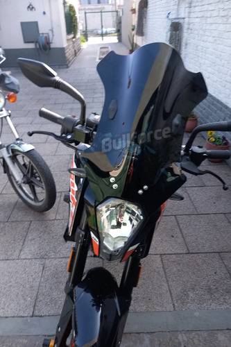 Parabrisas Ruta Elevado Moto Duke Ktm 200 250 390 Largo 45cm