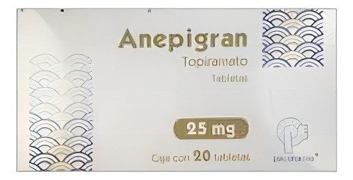 Anepigran Tabletas 25 Mg, 20 Tabletas