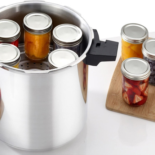Imagen 2 de 9 de Olla De Presión 22 Litros T-fal Aluminio Válvula De Seguridad Tefal