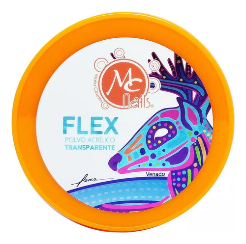 Flex Acrilico Basicos 4 Oz Uñas Color A Elegir Mc Nails