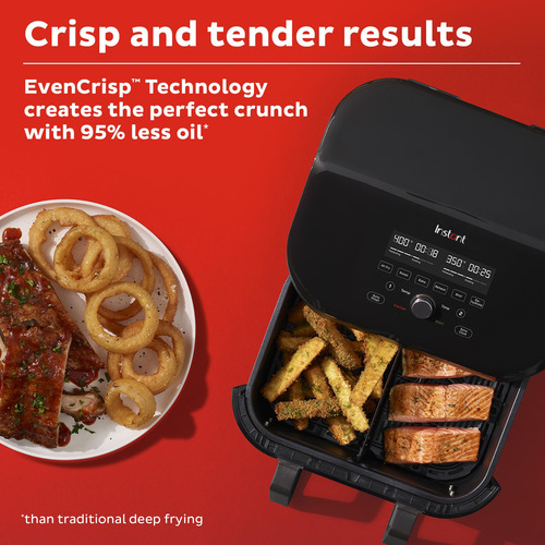 Air Fryer Instant Pot Versazone, 9 Cuartos De Galón, 8 En 1,