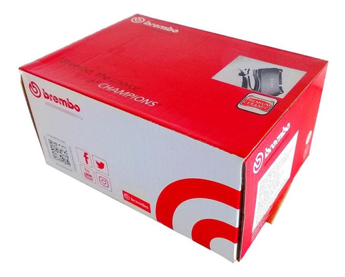 Imagen 5 de 7 de Balatas Brembo (d) Bmw Serie 5 04-06 M3 08-13 Serie 1m 11-1
