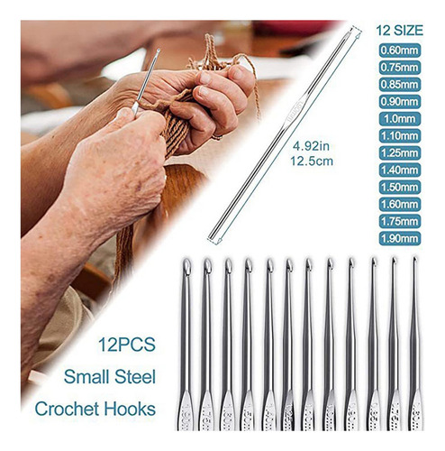 Kit Completo De Crochet Para Tejer Bordado De Set De Costura