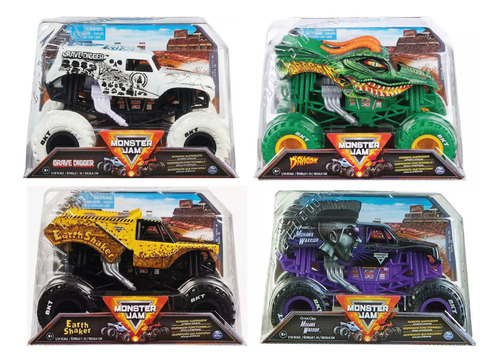 Vehiculo Monster Jam 1:24 Surtido 58700 Auto Monstruo Juguet