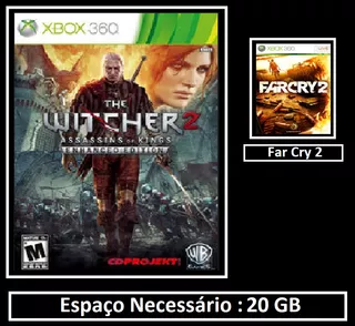 The Witcher 2 + Far Cry 2 - Mídia Digital - Xbox 360