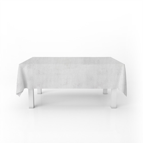 Mantel Para Mesa De Tela Blanco 140x220 Cm