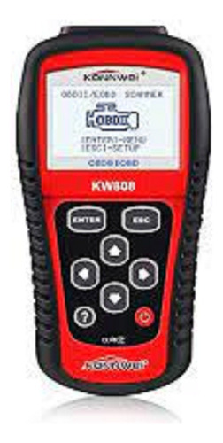 Scanner Automotriz Konnwei Kw808 Obd2 / Eobd Multimarcas