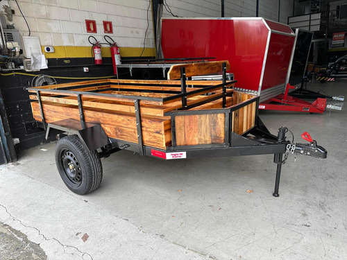 Carretinha Fazendinha 2.00 X 1.20 X 0.40 Com Caixinha - 0km