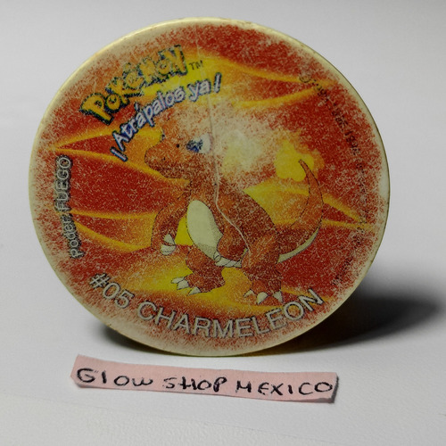 Tazo Pokémon 2 - Charmeleon #05 Estética 6 Sabritas México