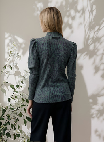 Polera Aria Leopardo St.marie Mujer- Lana Sof Morley