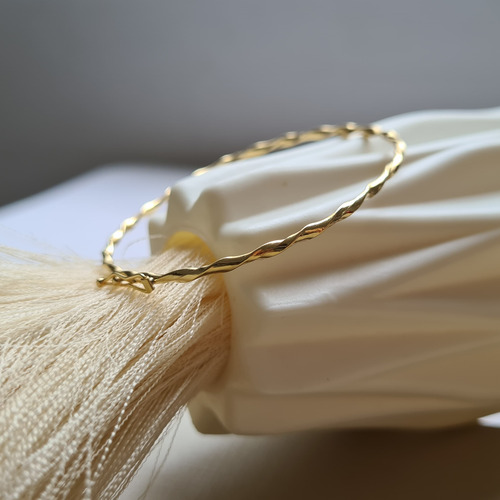 Bracelete Navete 2mm - 19cm - Ouro 18k Dourado 5.08 Mm 19 Cm