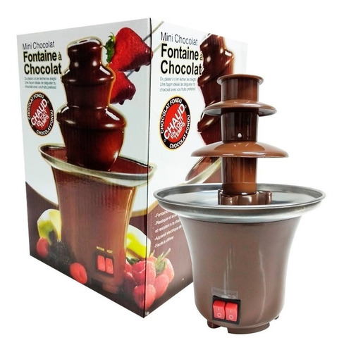 Mini Fuente De Chocolate De 3 Niveles